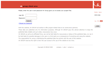 Tablet Screenshot of clientarea.vkgroup.be